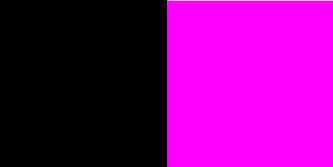 Zwart / Neon Roze