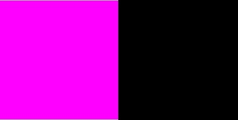 Neon Roze / Zwart