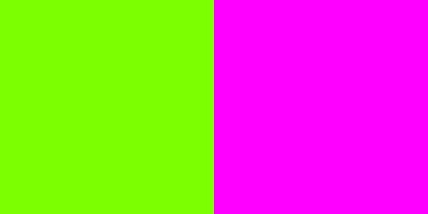 Neon Groen / Roze