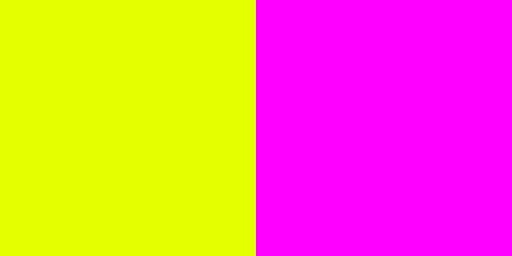 Neon Geel / Roze