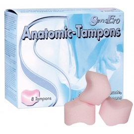Sensero Anatomical Tampons 8pcs