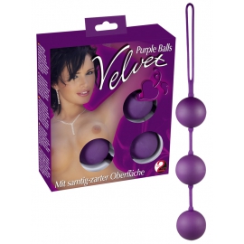 Velvet Balls Purple