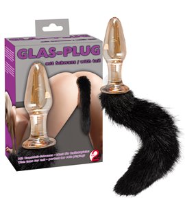 Glass Plug with Tail